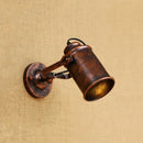 Industrial black vintage wall light with adjustable arm kitchen sconce by Decorbites