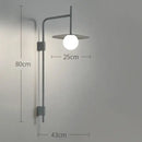 GobekUsa Industrial Style Wall Lamp for Bedroom, Living Room, Aisle, Staircase