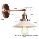 GobekUsa LED Wall Lights: White Class Fixtures for Kitchen, Reading, Bedside Lamparas