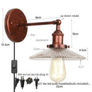 GobekUsa LED Wall Lights: White Class Fixtures for Kitchen, Reading, Bedside Lamparas