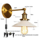 GobekUsa LED Wall Lights: White Class Fixtures for Kitchen, Reading, Bedside Lamparas