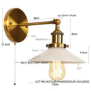 GobekUsa LED Wall Lights: White Class Fixtures for Kitchen, Reading, Bedside Lamparas
