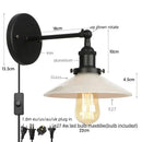 GobekUsa LED Wall Lights: White Class Fixtures for Kitchen, Reading, Bedside Lamparas