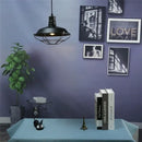 GobekUsa Iron Pendant Lights: Rural Retro Personalized Pot Lid Chandelier
