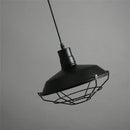 GobekUsa Iron Pendant Lights: Rural Retro Personalized Pot Lid Chandelier