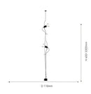 GobekUsa Adjustable Pendant Lamp for Bedroom and Living Room décor