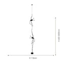 GobekUsa Adjustable Pendant Lamp for Bedroom and Living Room décor