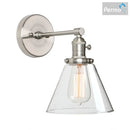GobekUsa Cone Canopy Wall Sconce - Single Light Industrial Wall Lamp