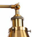 GobekUsa Elegant Gold Wall Sconce for Garden Corridor Lighting