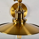 GobekUsa Adjustable Long Arm Wall Light - Flexible Gold Lamp for Modern Spaces