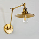 GobekUsa Adjustable Long Arm Wall Light - Flexible Gold Lamp for Modern Spaces