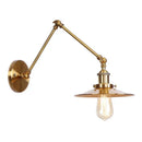 GobekUsa Adjustable Long Arm Wall Light - Flexible Gold Lamp for Modern Spaces