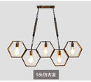 GobekUsa Industrial Style Pendant Light for Bar, Restaurant - Retro Creative Personality