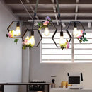 GobekUsa Industrial Style Pendant Light for Bar, Restaurant - Retro Creative Personality