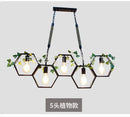 GobekUsa Industrial Style Pendant Light for Bar, Restaurant - Retro Creative Personality