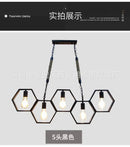 GobekUsa Industrial Style Pendant Light for Bar, Restaurant - Retro Creative Personality