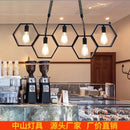GobekUsa Industrial Style Pendant Light for Bar, Restaurant - Retro Creative Personality