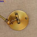 GobekUsa Gold Swing Arm LED Wall Lamp Retro Loft Industrial Sconce