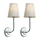 GobekUsa Industrial Flared Funnel Wall Lamp Set: Classic Country Style, Bedroom Reading Light