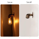 GobekUsa Bronze Industrial Water Pipe Wall Lamp