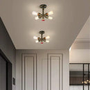 GobekUsa Industrial Water Pipe Ceiling Light Fixture for Living Room and Restaurant Decor