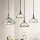 GobekUsa Glass Shade Pendant Light Fixture for Dining Room Office E27