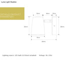 GobekUsa Nell  Industrial LED Wall Sconce