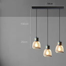 GobekUsa Industrial Cement Metal Pendant Light for Home & Dining, LED Hanging Lamp