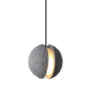 GobekUsa Industrial Cement Pendant Lights - Retro Moon Star Chandelier Fixture