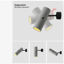 GobekUsa Industrial Cement Wall Lamp for Home and Commercial Spaces