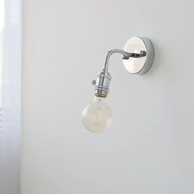 GobekUsa LED Wall Lamp Sconce with Pull Chain Switch and Flexible Arm, photo 5 of 22