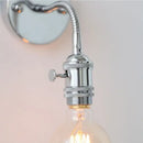 GobekUsa LED Wall Lamp Sconce with Pull Chain Switch and Flexible Arm