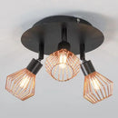 GobekUsa Diamond Cage Chandelier: Industrial Kitchen & Living Room Lighting