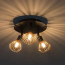GobekUsa Diamond Cage Chandelier: Industrial Kitchen & Living Room Lighting