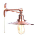 GobekUsa Dual Head Pink LED Wall Light for Bedroom Decor & Hotel Industrial Style