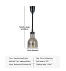 GobekUsa Electric Food Heat Lamp: Telescopic Pendant Light for Restaurant's Kitchen Fixtures