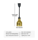 GobekUsa Electric Food Heat Lamp: Telescopic Pendant Light for Restaurant's Kitchen Fixtures