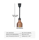 GobekUsa Electric Food Heat Lamp: Telescopic Pendant Light for Restaurant's Kitchen Fixtures