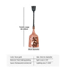 GobekUsa Electric Food Heat Lamp: Telescopic Pendant Light for Restaurant's Kitchen Fixtures