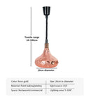 GobekUsa Electric Food Heat Lamp: Telescopic Pendant Light for Restaurant's Kitchen Fixtures