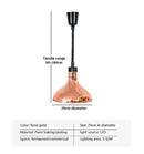 GobekUsa Electric Food Heat Lamp: Telescopic Pendant Light for Restaurant's Kitchen Fixtures