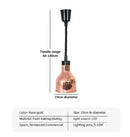 GobekUsa Electric Food Heat Lamp: Telescopic Pendant Light for Restaurant's Kitchen Fixtures