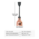 GobekUsa Electric Heat Lamp Telescopic Food Preservation Pendant Light for Restaurants