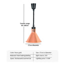 GobekUsa Electric Heat Lamp Telescopic Food Preservation Pendant Light for Restaurants