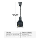 GobekUsa Electric Telescopic Food Heat Lamp for Kitchen Fixtures & Restaurants