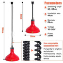 GobekUsa Electric Telescopic Food Heat Lamp for Kitchen Fixtures & Restaurants