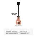 GobekUsa Electric Telescopic Food Heat Lamp for Kitchen Fixtures & Restaurants