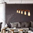 GobekUsa Industrial Rustic Water Pipe Island Chandelier Light Fixture