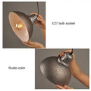 GobekUsa Loft Chandelier E27 Industrial Pendant Lamp for Dining Room, Bar, and Bedroom
