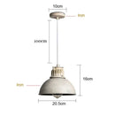 GobekUsa Loft Chandelier E27 Industrial Pendant Lamp for Dining Room, Bar, and Bedroom